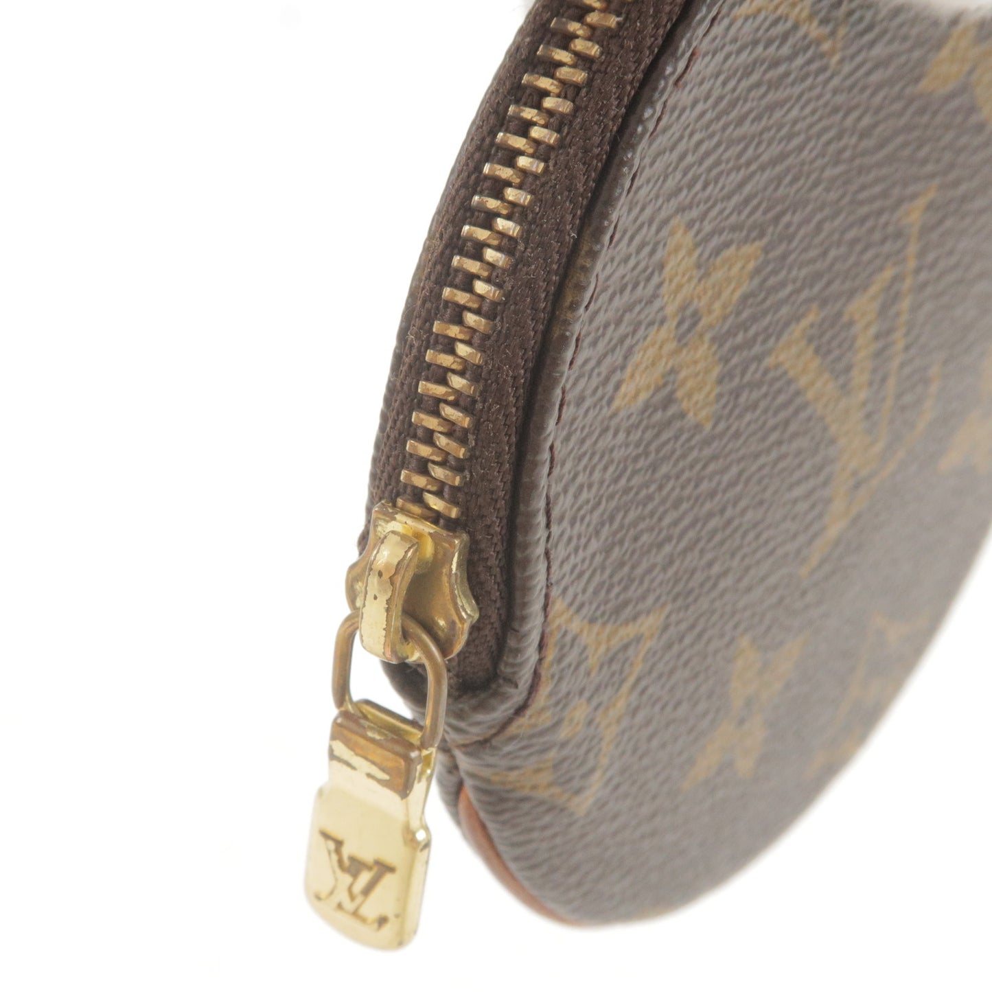 Louis Vuitton Monogram Porte Monnaie Rond Coin Case M61926