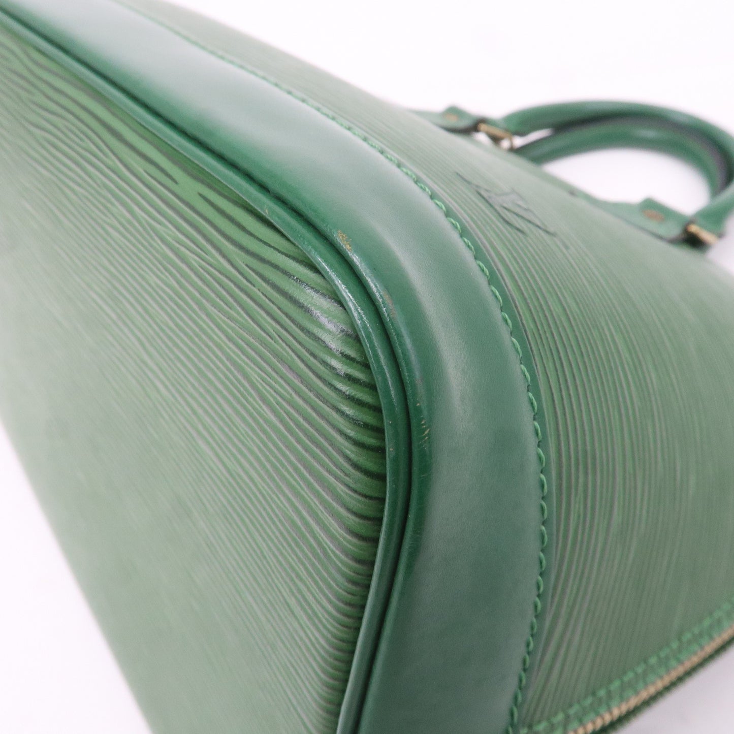 Louis Vuitton Epi Alma Hand Bag Borneo Green M52144