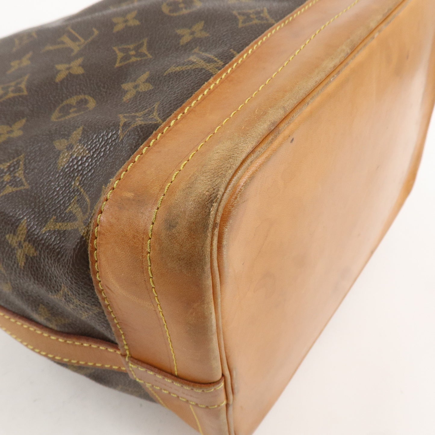 Louis Vuitton Monogram Noe Shoulder Bag Brown M42224