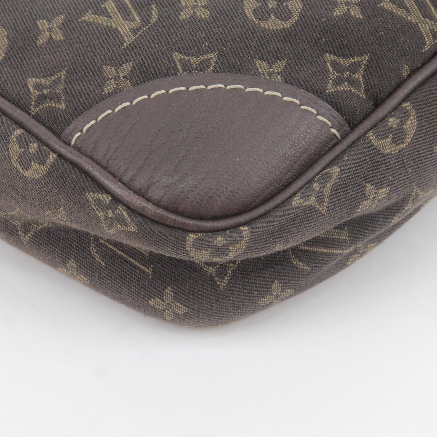 Louis Vuitton Monogram Mini Lin Danube Shoulder Bag Brown M95228