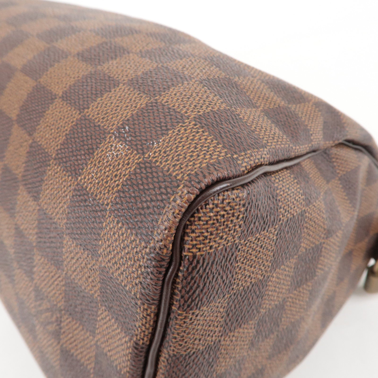 Louis Vuitton Speedy 25 Womens handbag N41532 damier ebene Cloth ref.248388  - Joli Closet