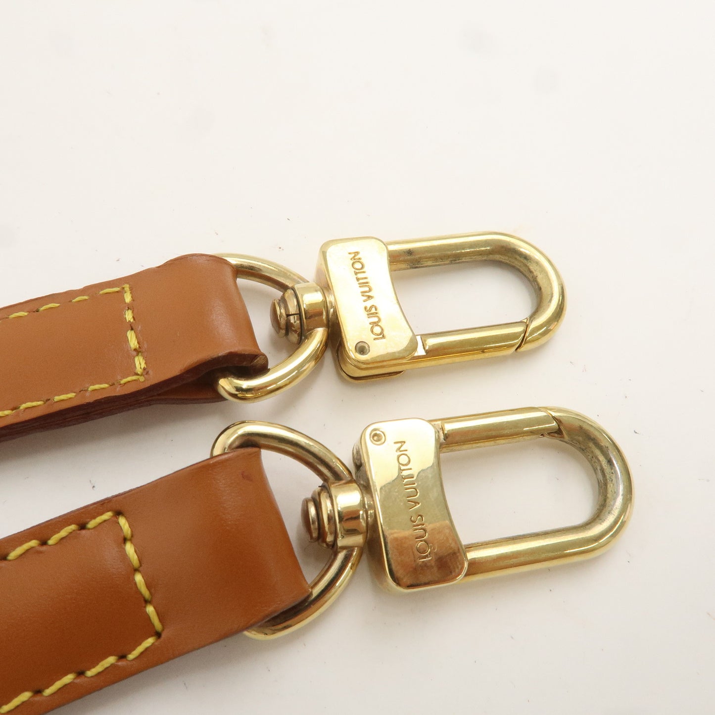 Louis Vuitton Leather Shoulder Strap for Epi Bag Zipang Gold