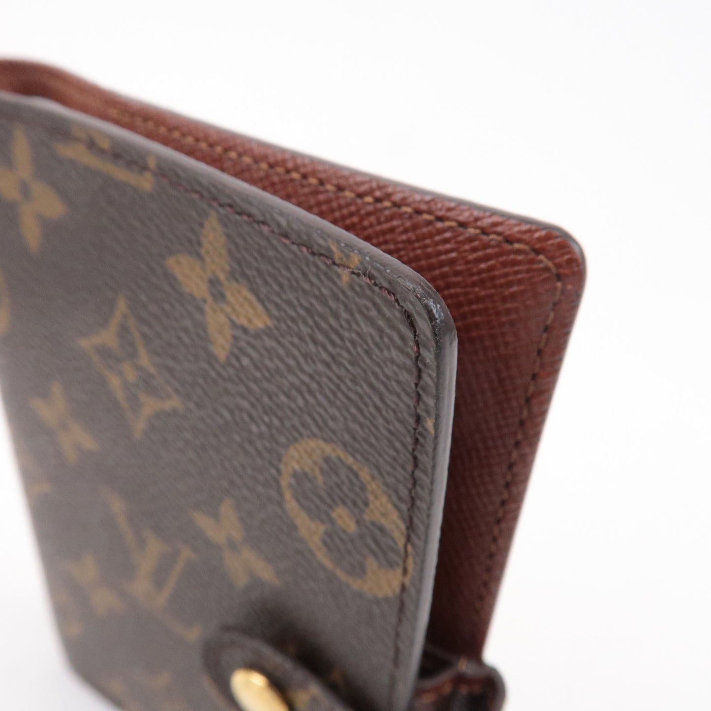 Louis Vuitton Monogram Agenda PM Planner Cover Brown R20005