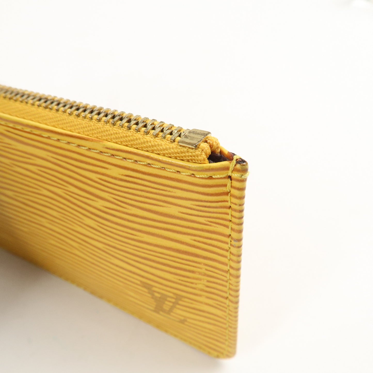Louis Vuitton Epi Pochette Cles Coin Case Tasili Yellow M63809