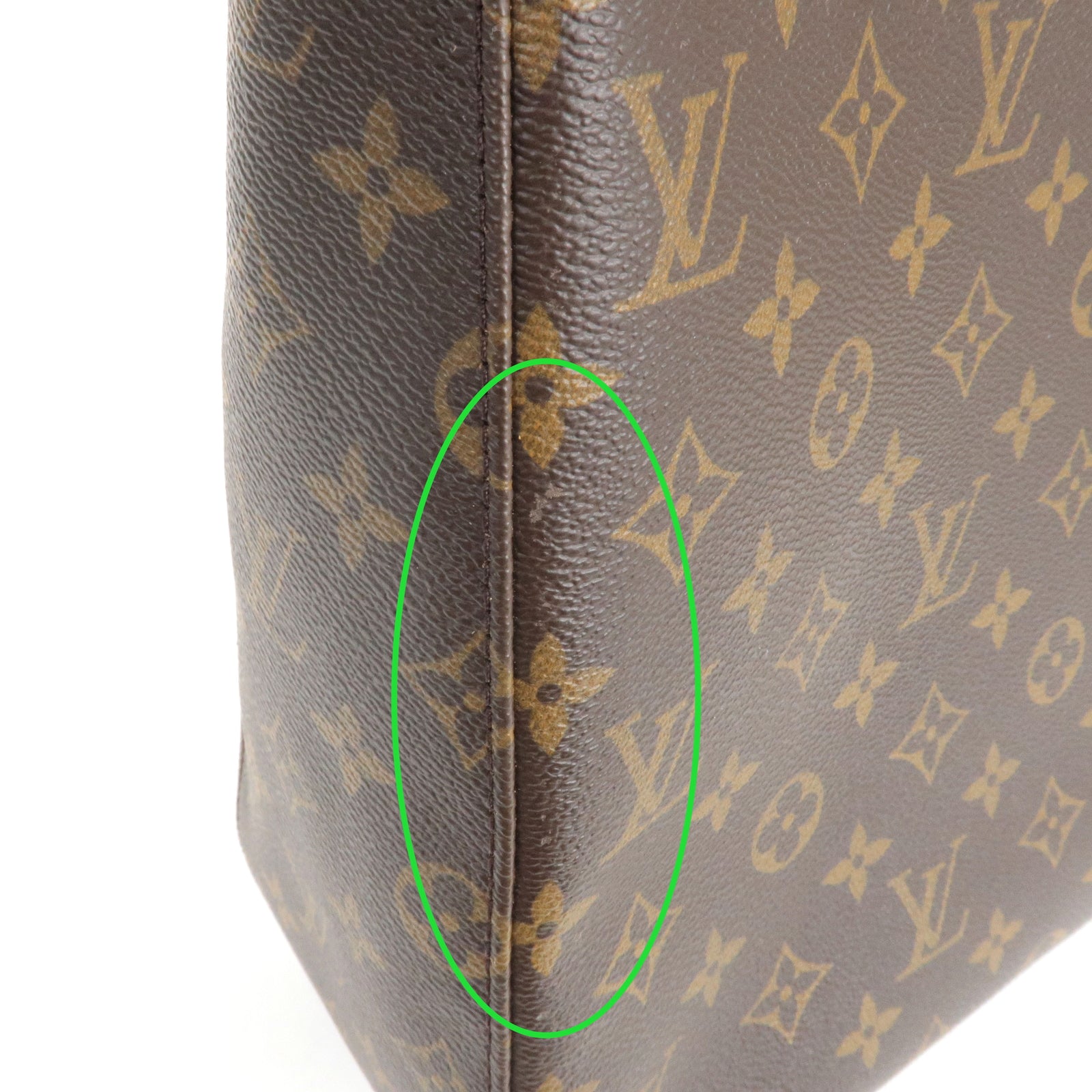 Louis Vuitton Monogram Canvas Sac Plat GM Bag Louis Vuitton