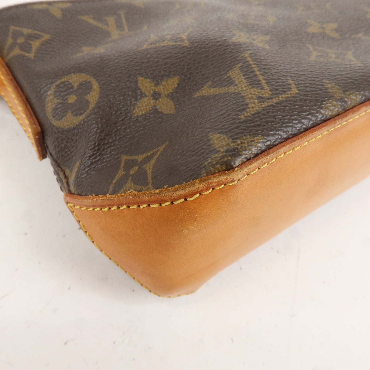 Louis Vuitton Monogram Trotteur Shoulder Bag Brown M51240