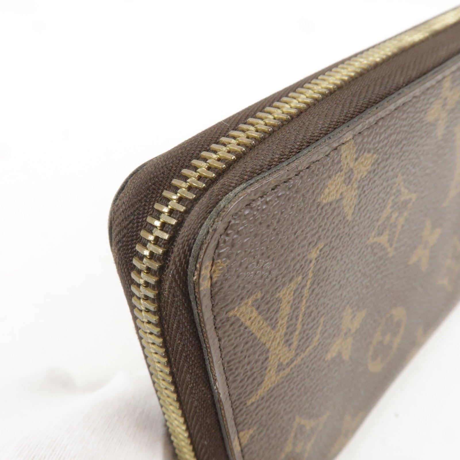 Shop Louis Vuitton ZIPPY WALLET Monogram Leather Long Wallet Logo