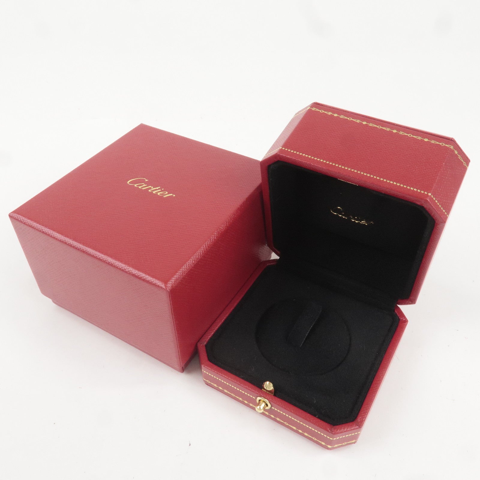 Cartier-Set-of-2-Ring-Box-Jewelry-Box-For-Ring-Red – Poligo
