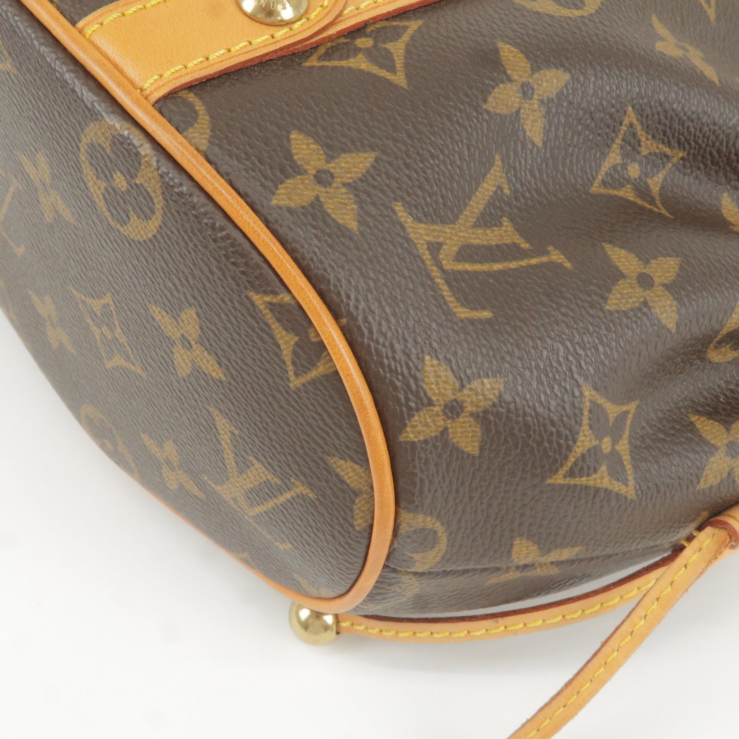 Louis Vuitton Monogram Theda GM Hand Bag Purse M92393