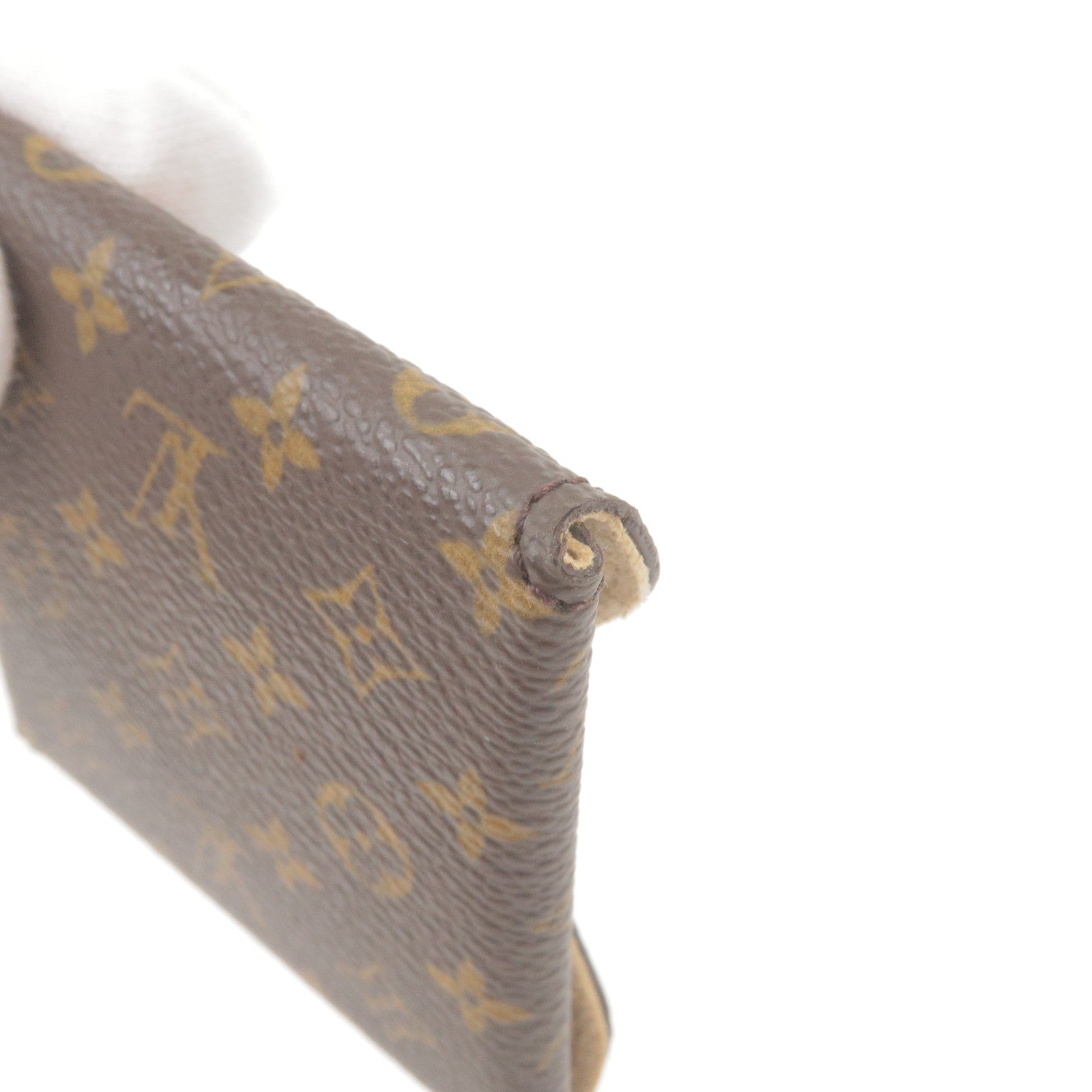 Vintage Louis Vuitton Monogram Earrings Large Gold 5cm