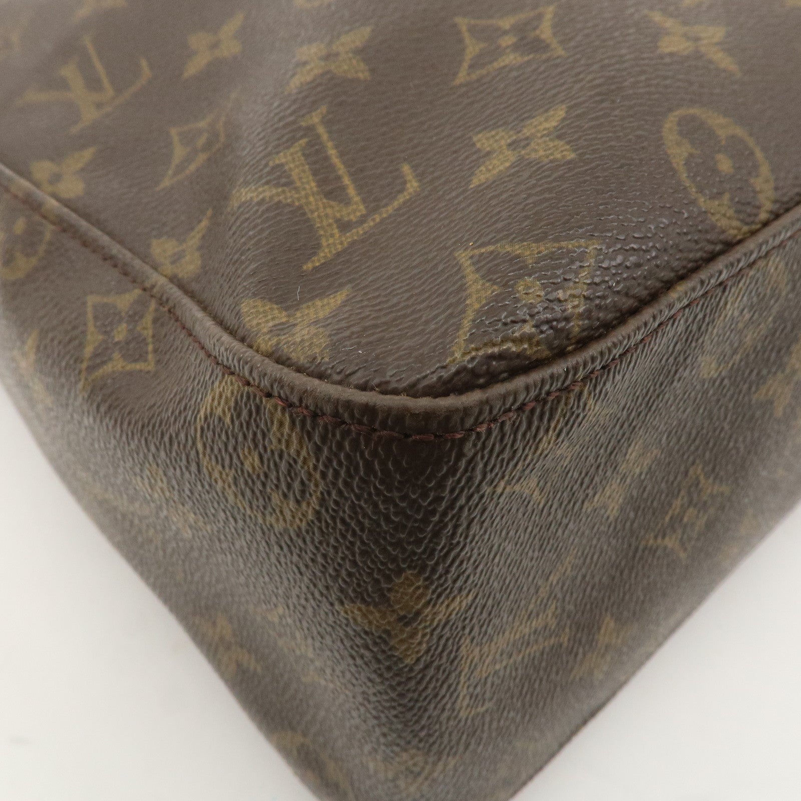 Louis Vuitton Monogram Looping GM Shoulder Bag Brown M51145