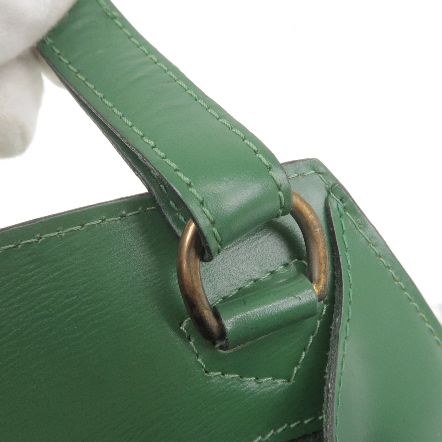 LOUIS VUITTON Epi Cluny Shoulder Bag Green M52254 LV Auth 42531 Leather  ref.929292 - Joli Closet