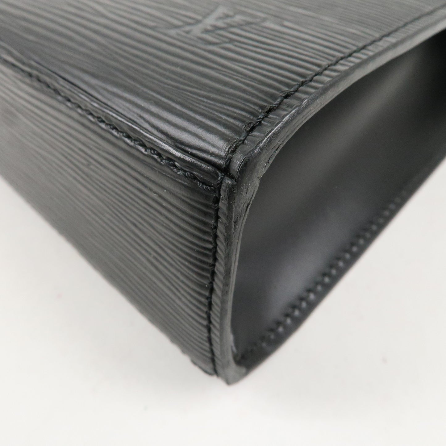 Louis Vuitton Epi Leather Malesherbes Hand Bag Black M52372