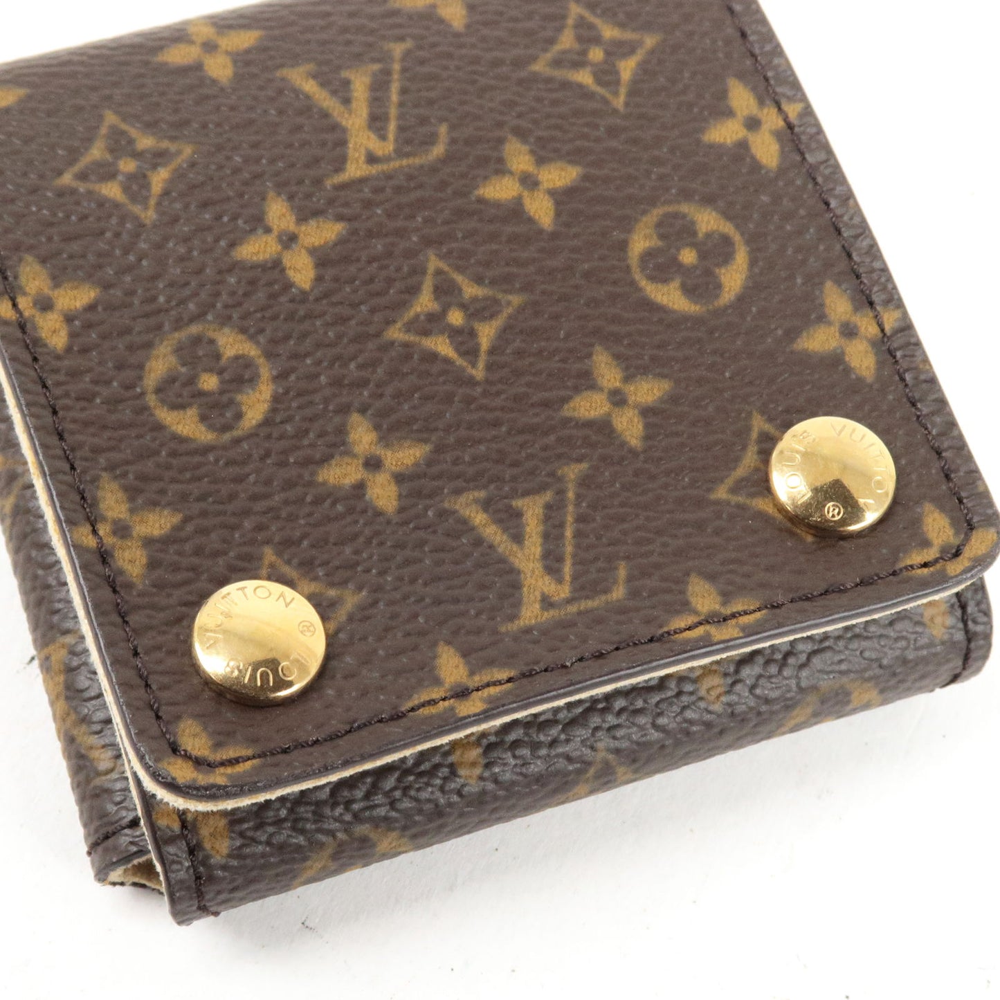 Louis Vuitton Monogram Jewelry Case for Necklace