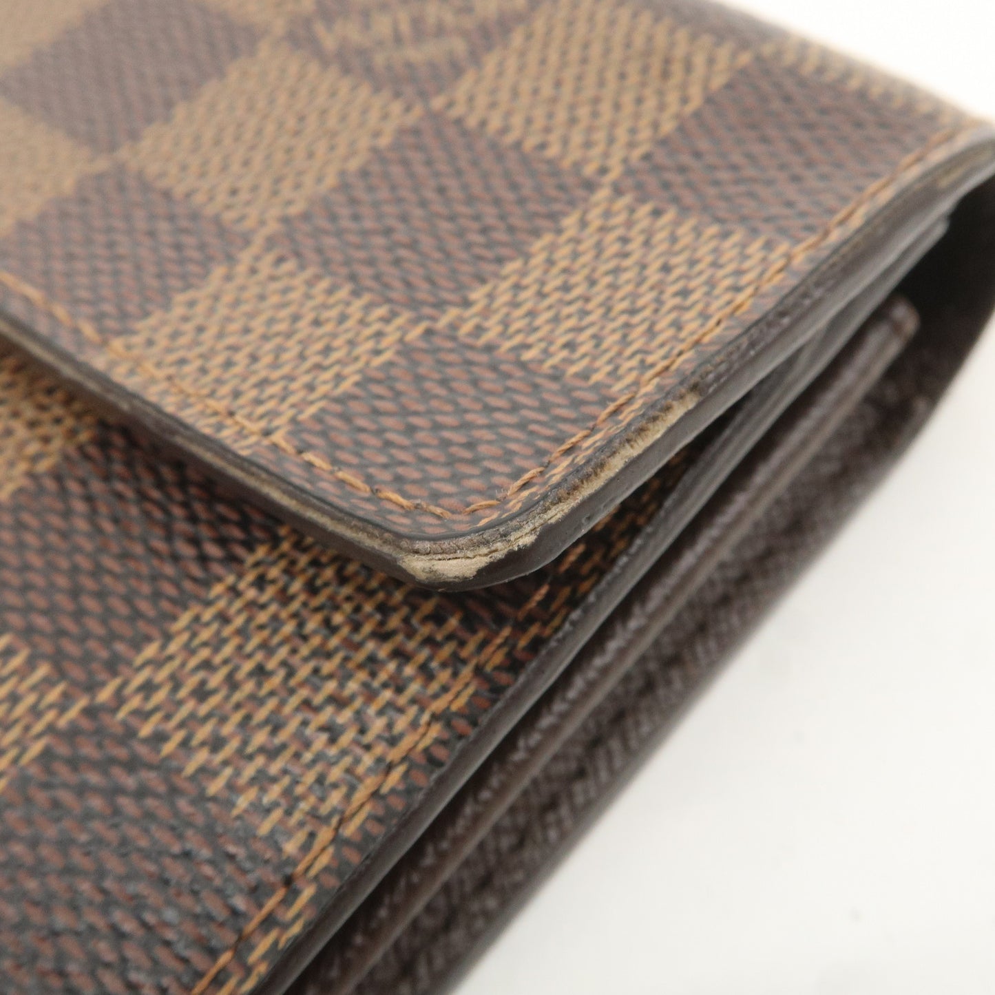 Louis Vuitton Damier Porte Monnaie Credit Long Wallet N61724