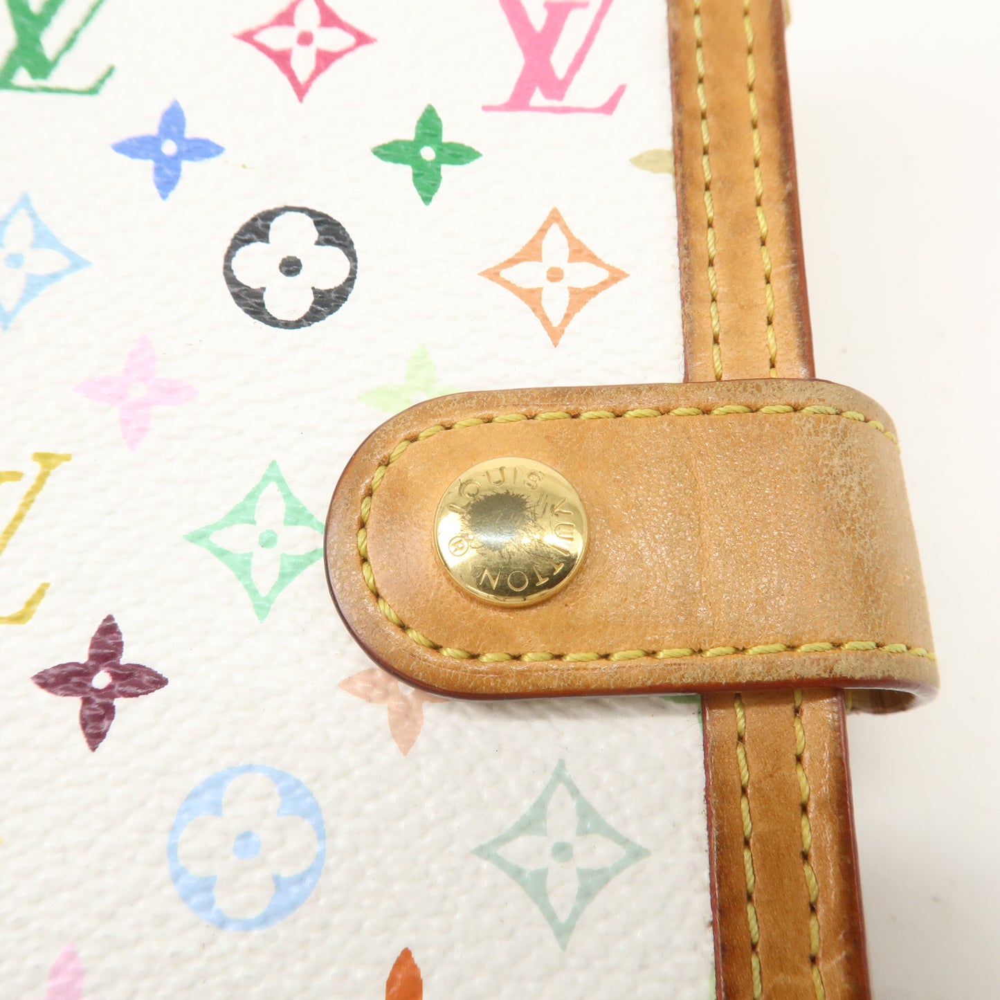 Louis Vuitton Monogram Multi Color Agenda PM Planner Cover R20896