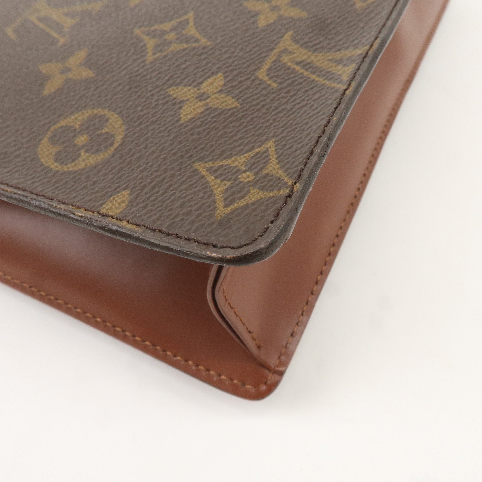 Louis Vuitton Monogram Monceau Hand Bag Brief Case M51185