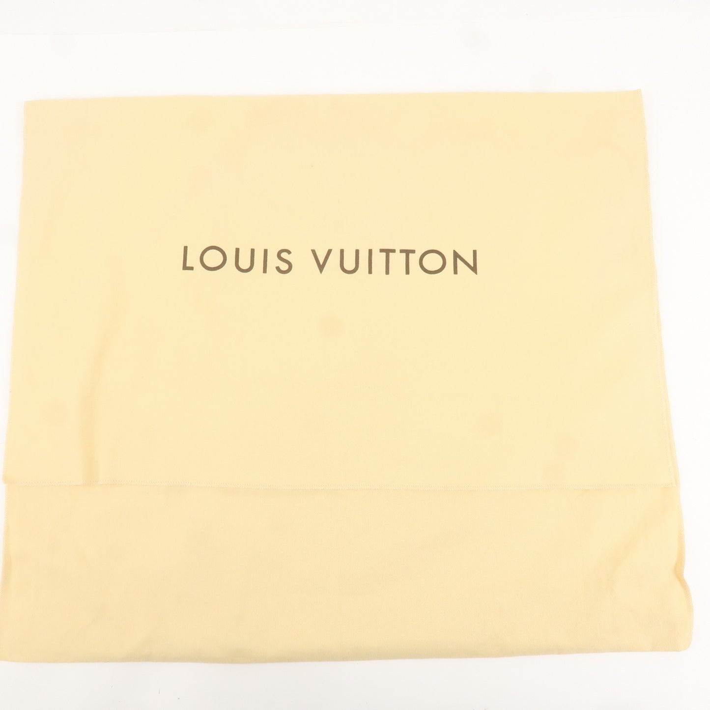 Louis Vuitton Set of 10 Dust Bag Flap Style Beige