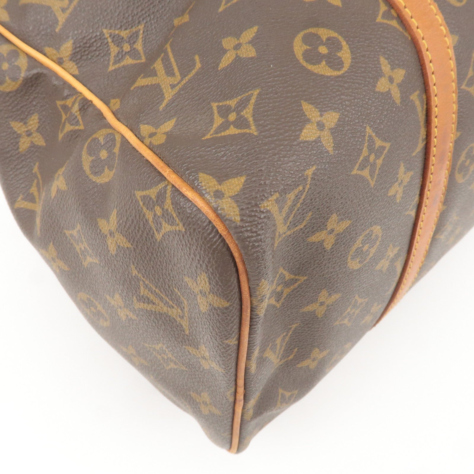 Authentic Louis Vuitton Monogram Sac Souple 35 Hand Boston Bag M41626 LV  J5104