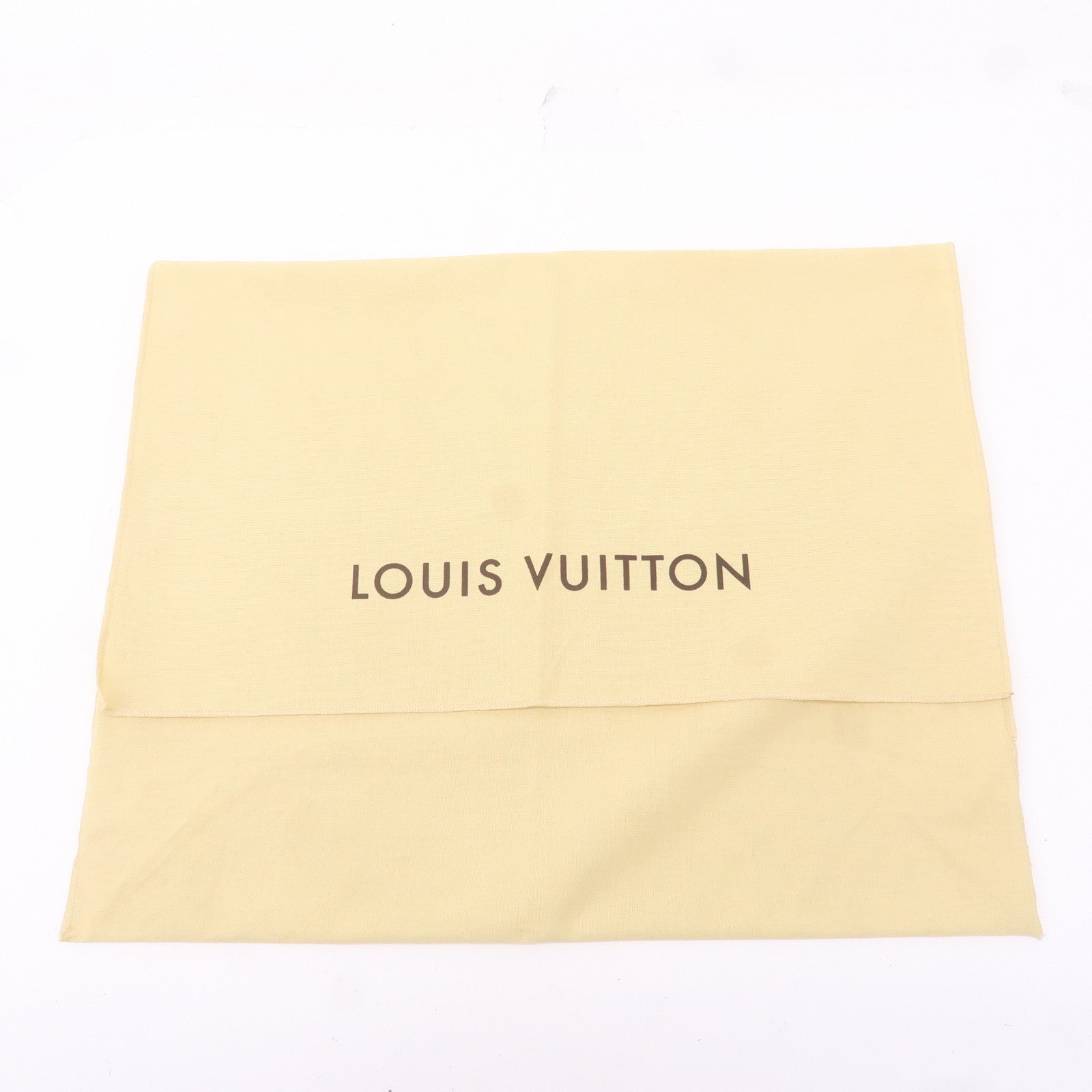 Louis-Vuitton-Set-of-10-Dust-Bag-Storage-Bag-Flap-Style-Beige