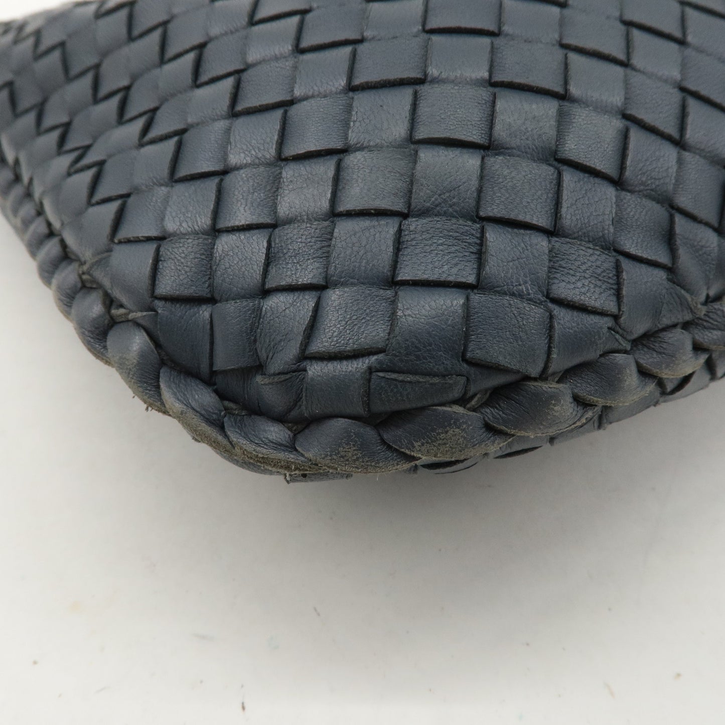 BOTTEGA VENETA Hobo Intrecciato Leather Shoulder Bag 115653