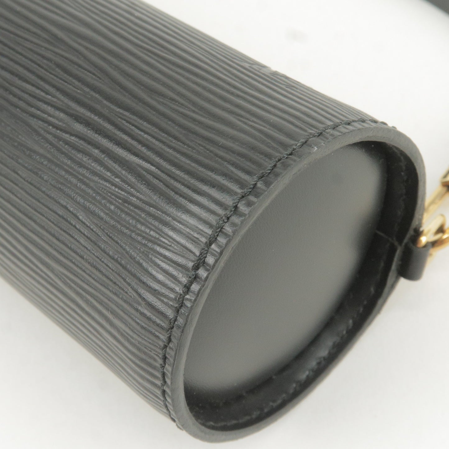 Louis Vuitton Epi Pouch For Soufflot Hand Bag Noir Black