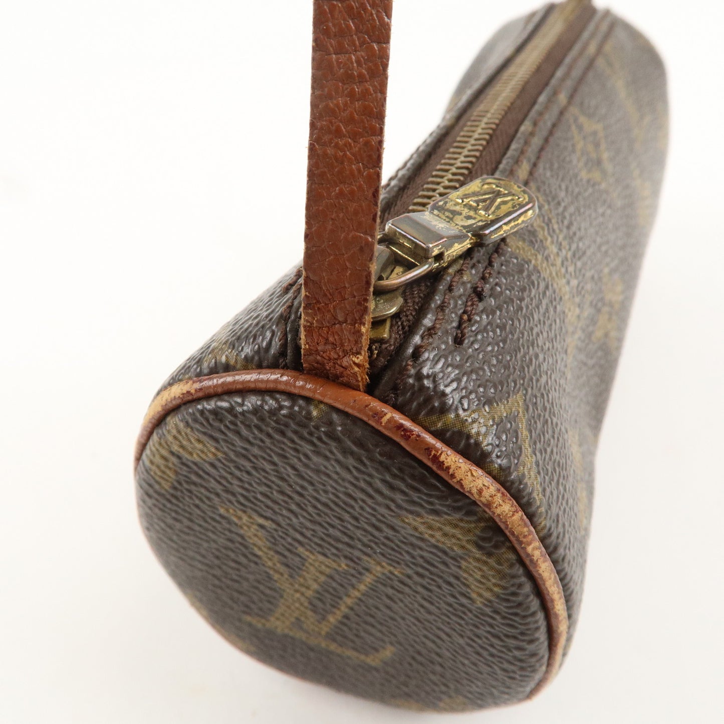 Louis Vuitton Set of 2 Monogram Pouch for Papillon Bag Brown