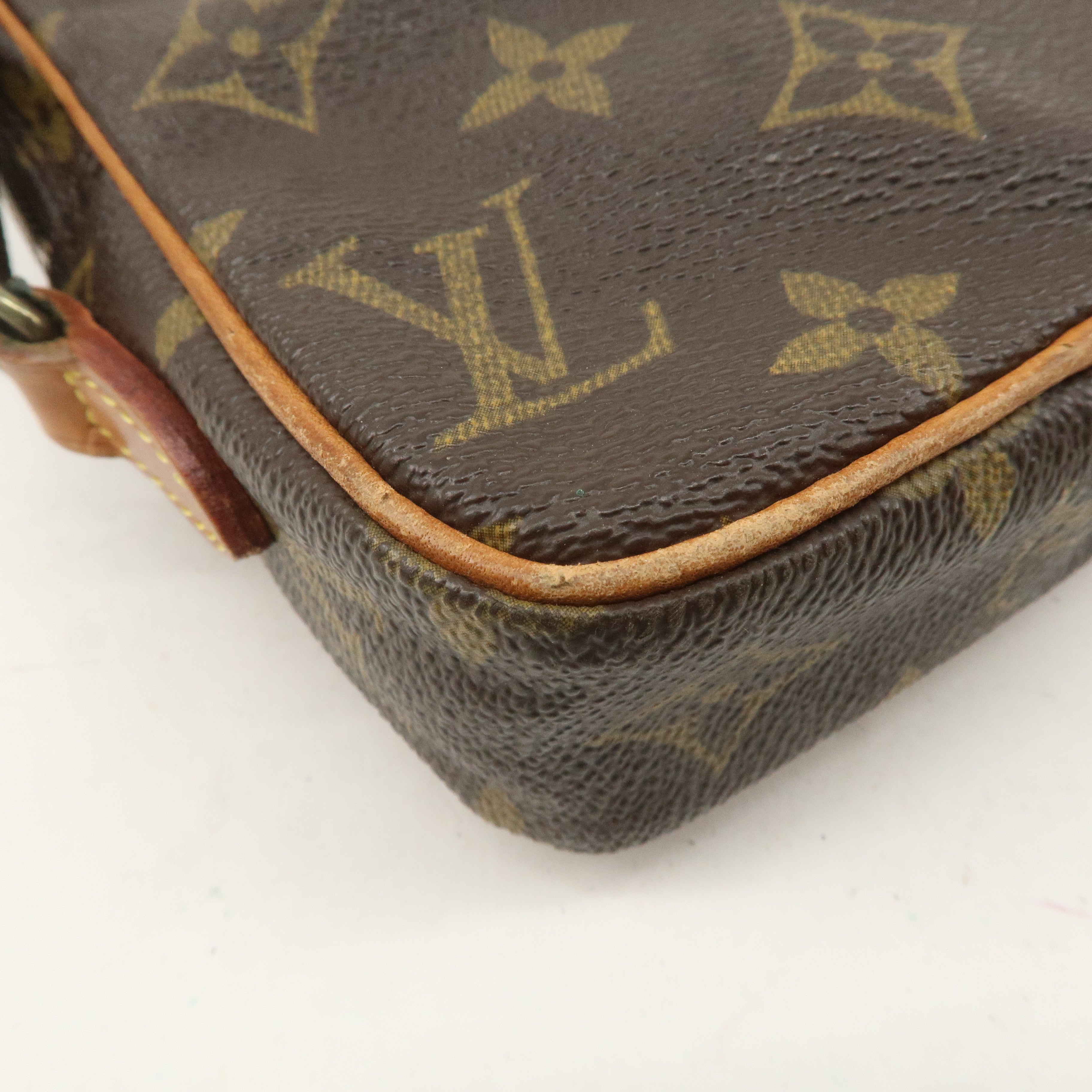 Louis Vuitton Monogram Mini Danube Shoulder Bag Brown M45268