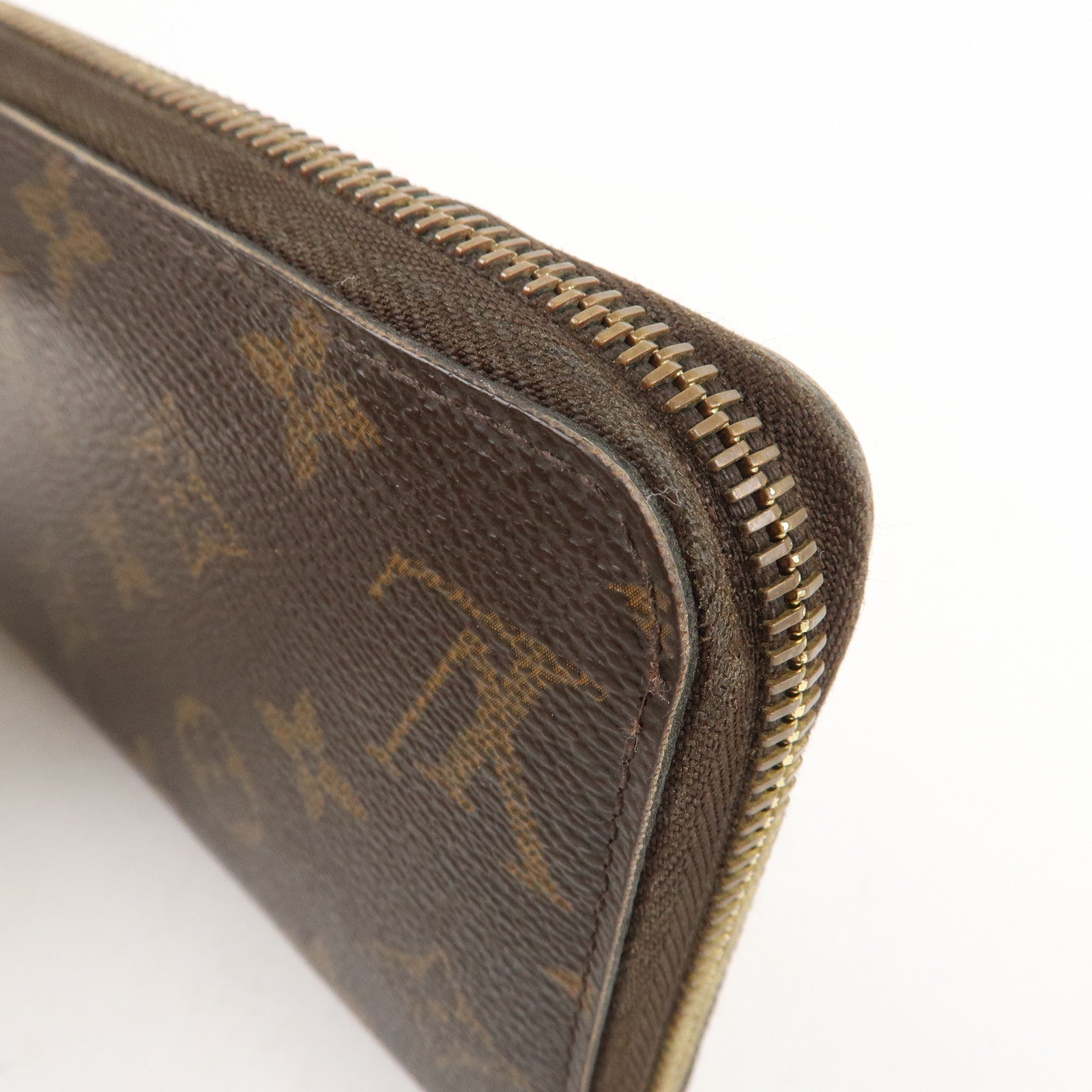 Louis Vuitton Monogram Zippy Wallet Zip Around Long Wallet M60017