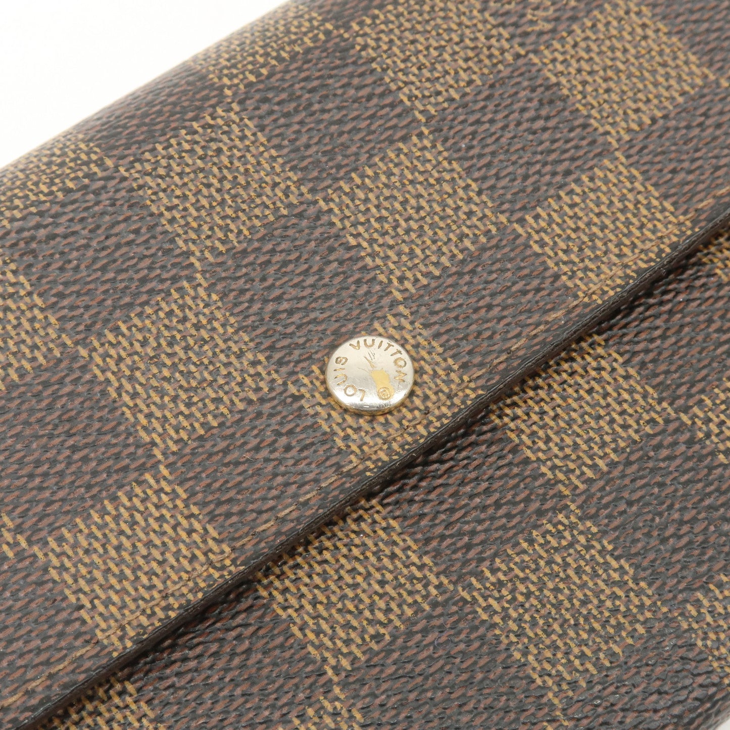 Louis Vuitton Damier Portefeuille Sarah Long Wallet N61734