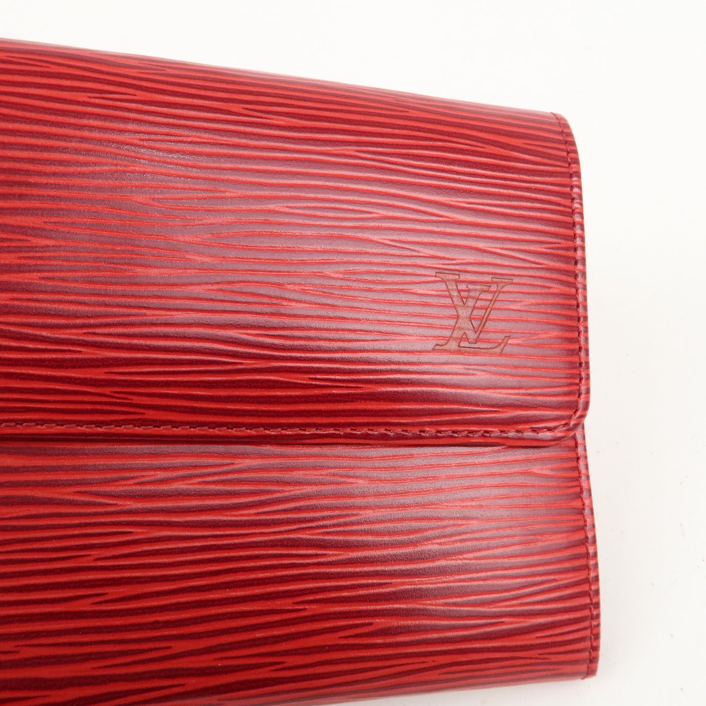 Louis Vuitton Epi Pochette Porte Monnaie Credit Wallet Red M63577