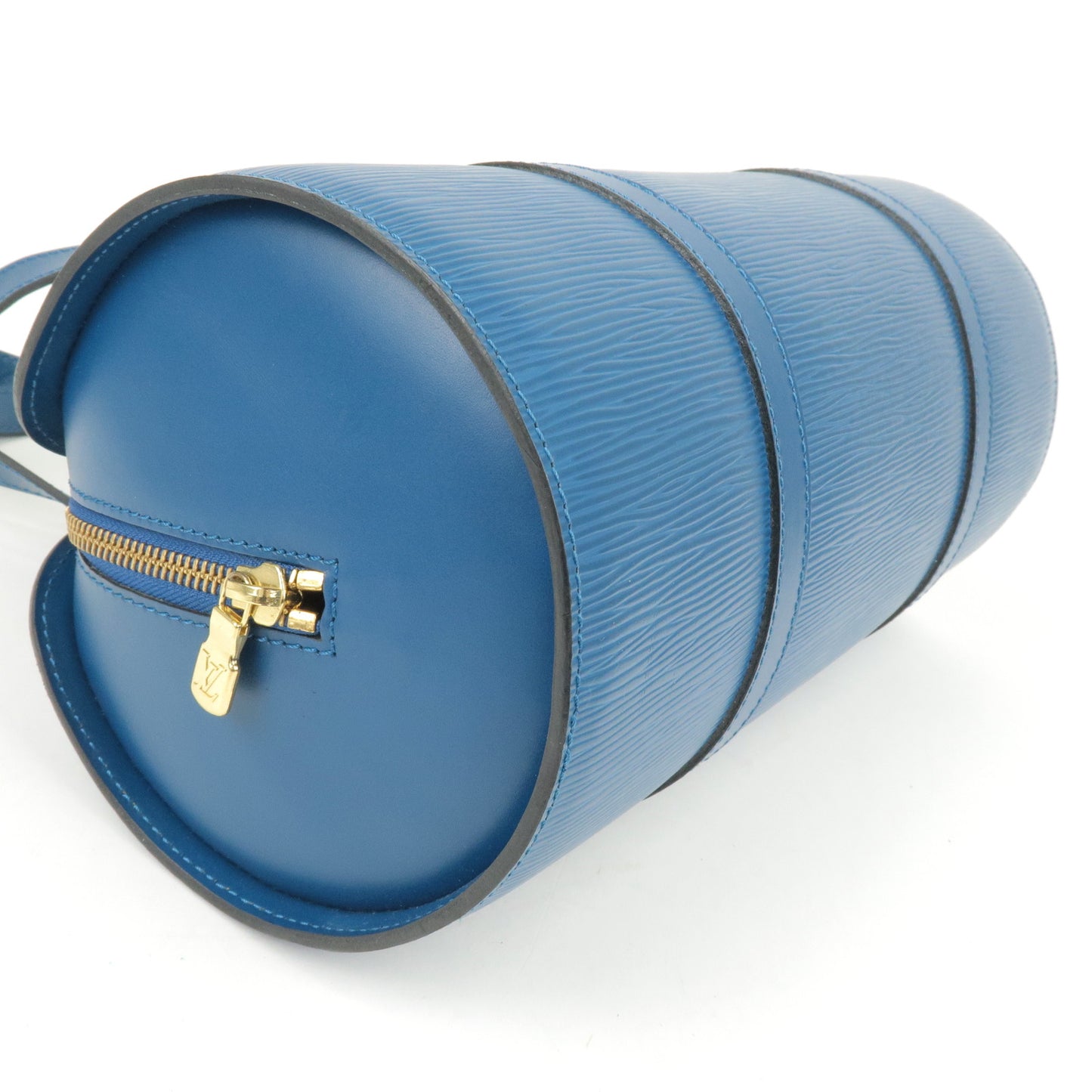 Louis Vuitton Epi Soufflot Shoulder Bag Toledo Blue M52225