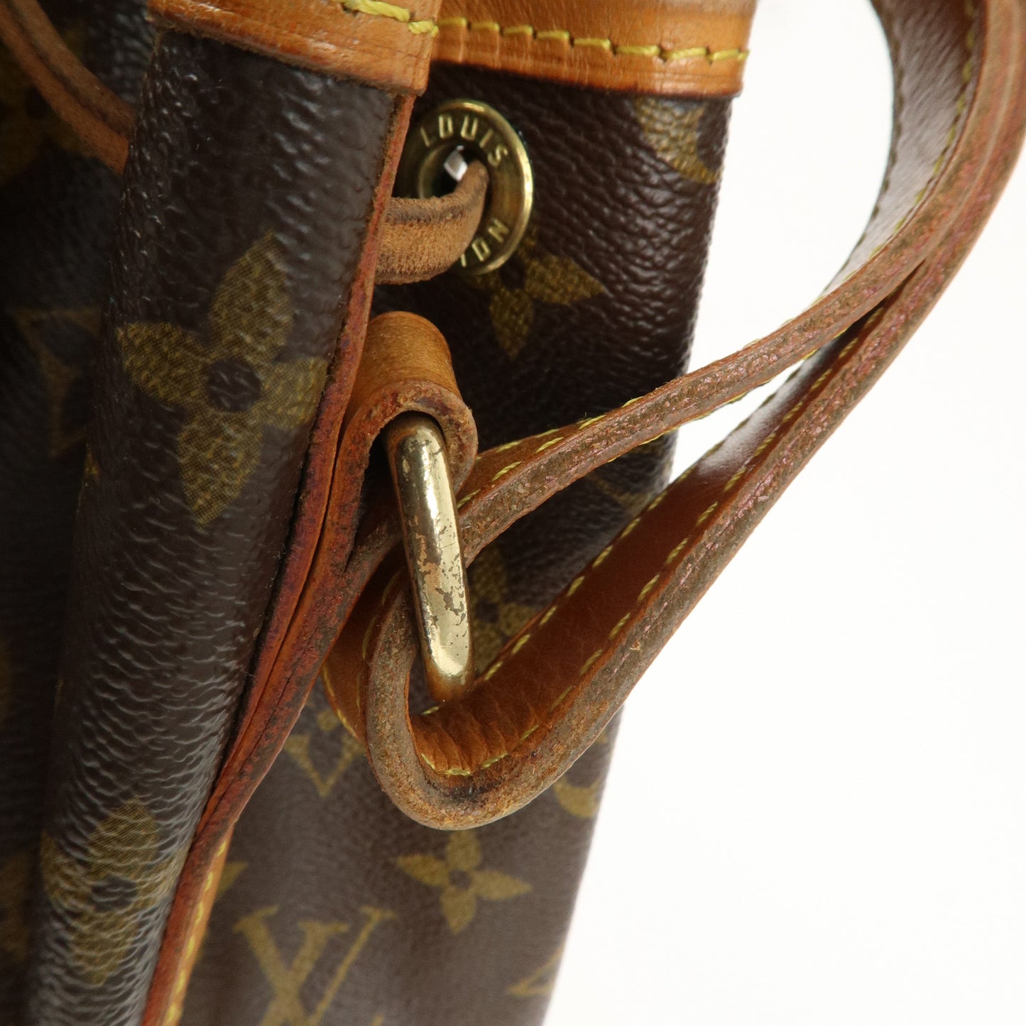 Louis Vuitton Monogram Noe Shoulder Bag Brown M42224