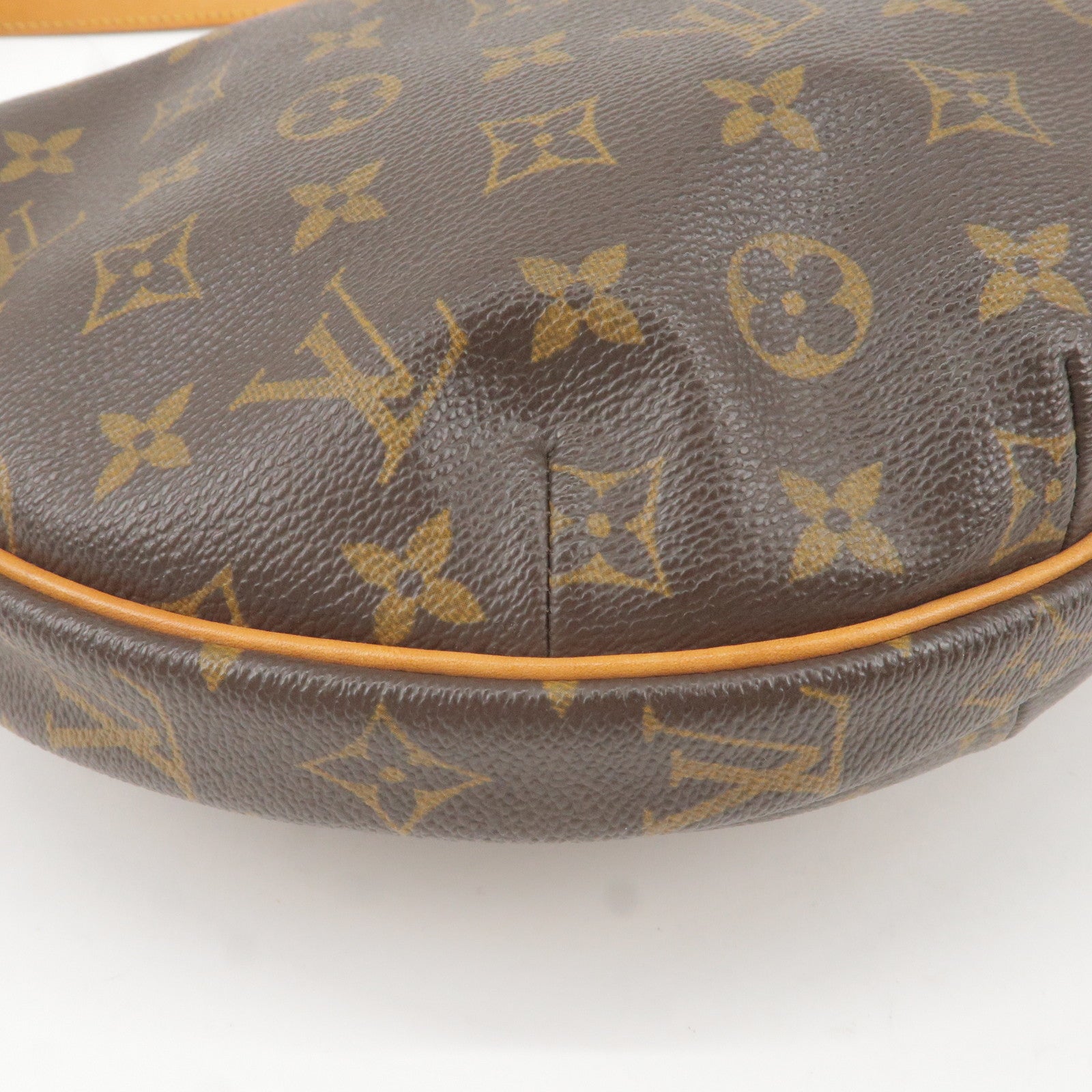 Vintage Croissant bag in brown monogram canvas Louis Vuitton