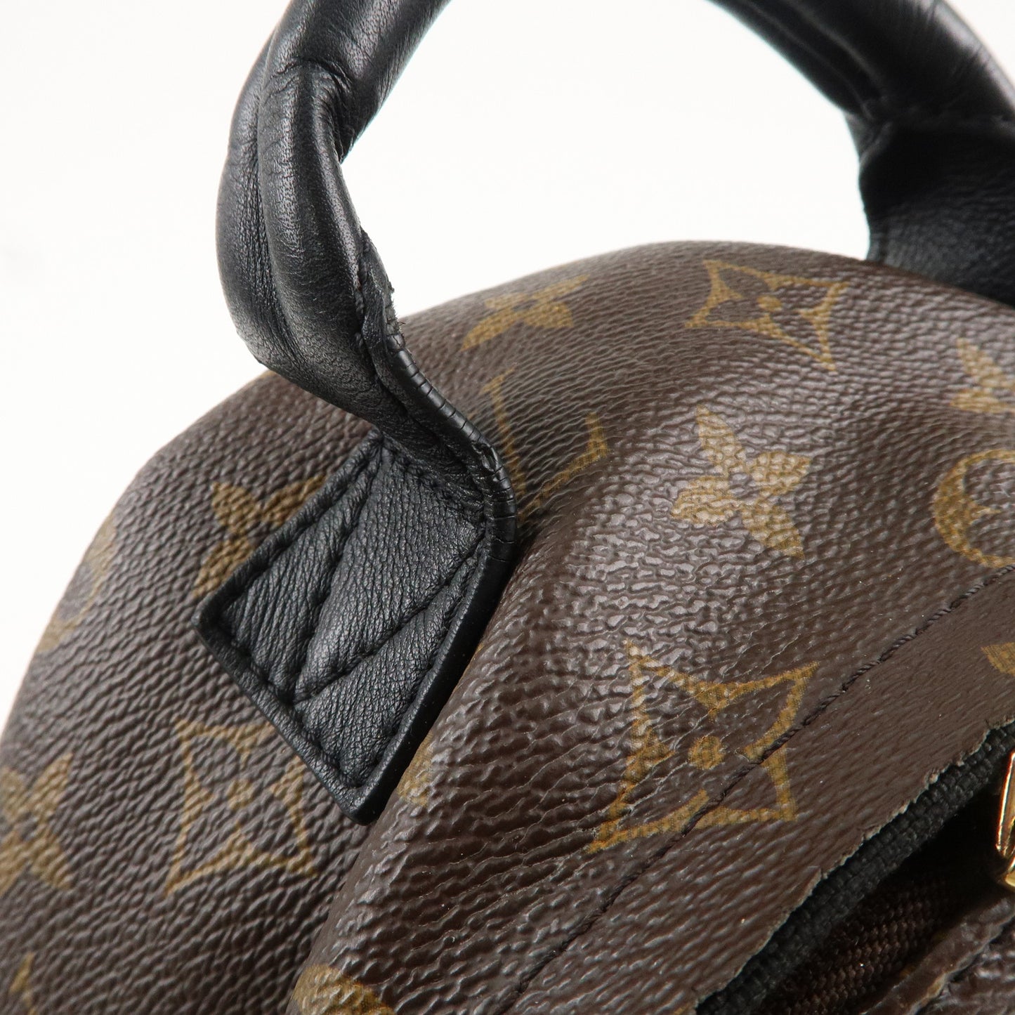 Louis Vuitton Monogram Palm Springs Back Pack PM Brown M44871