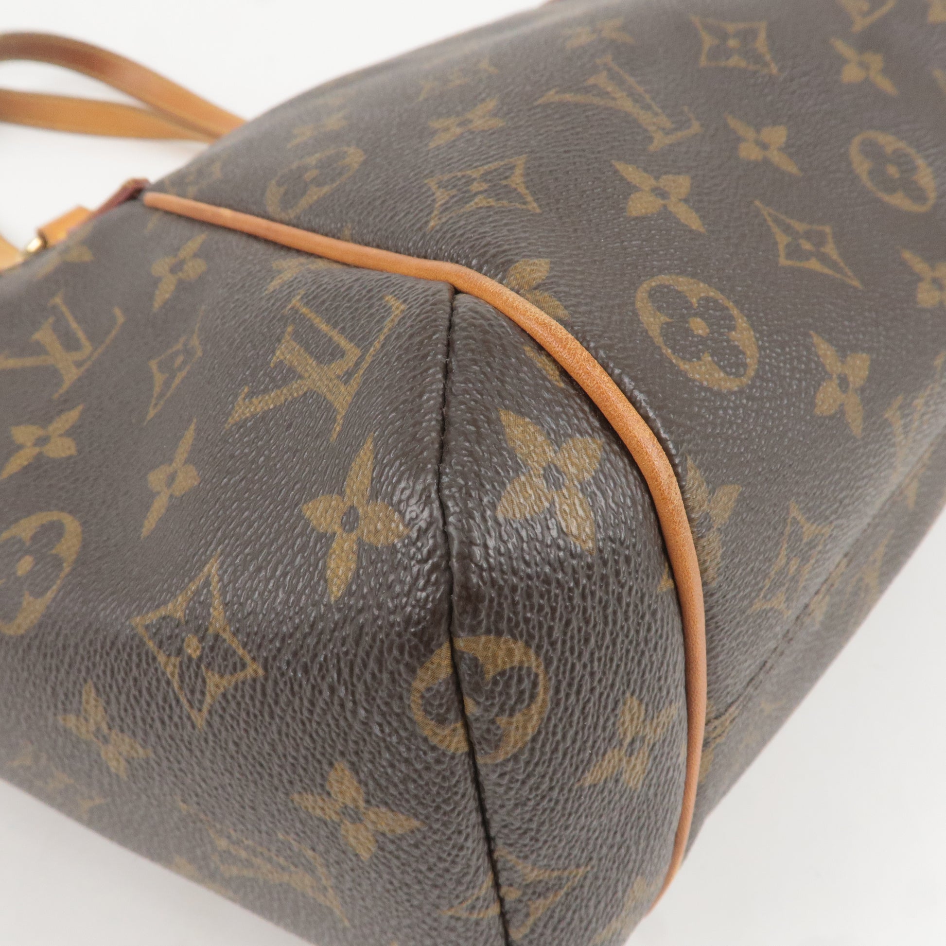 Louis Vuitton Babylone Shopping Bag in Brown Monogram Canvas and
