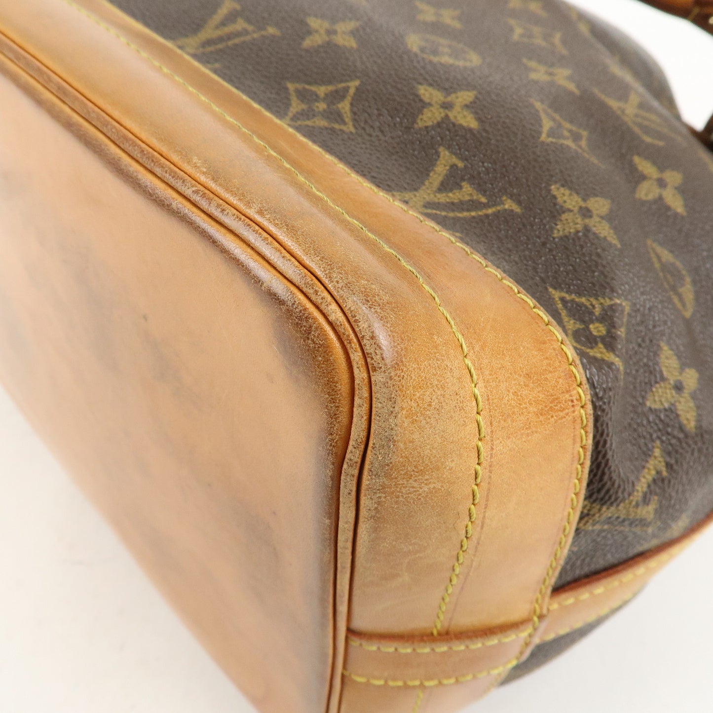 Louis Vuitton Monogram Noe Shoulder Bag Brown M42224