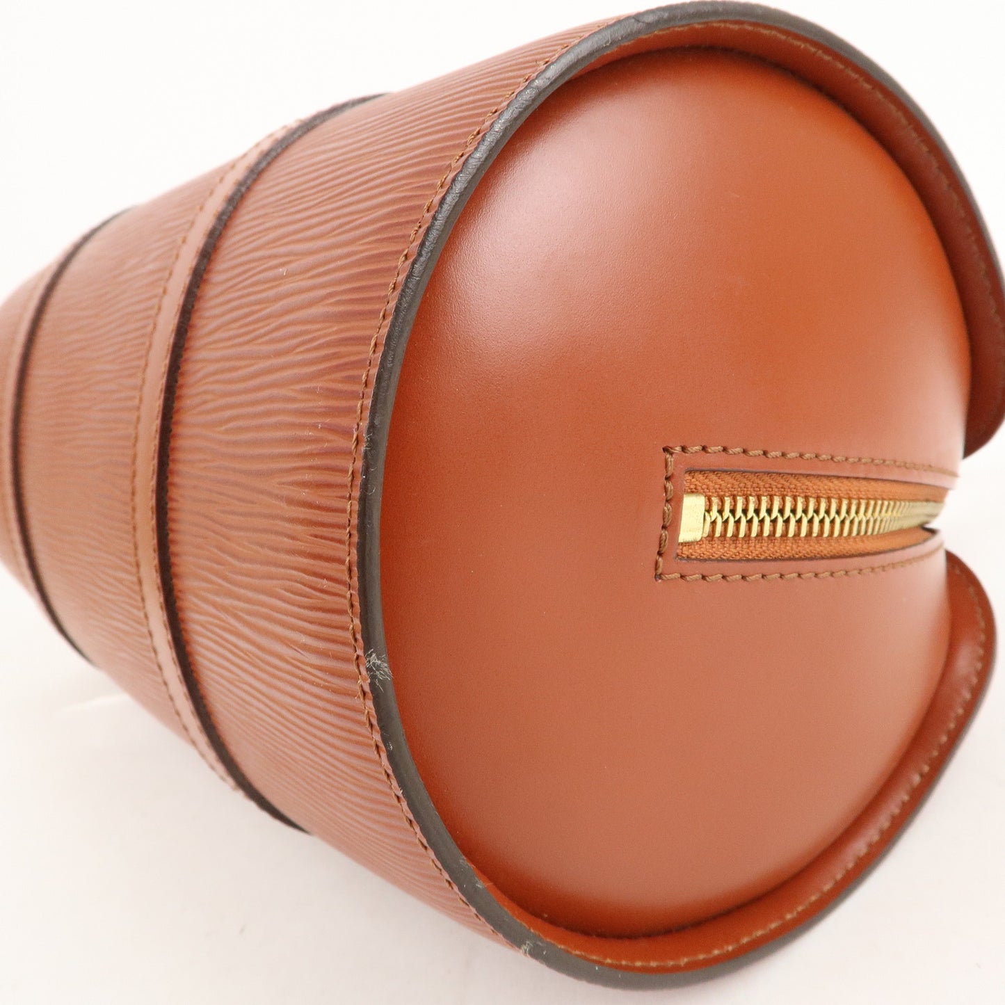 Louis Vuitton Epi Soufflot Hand Bag Kenya Brown M52223