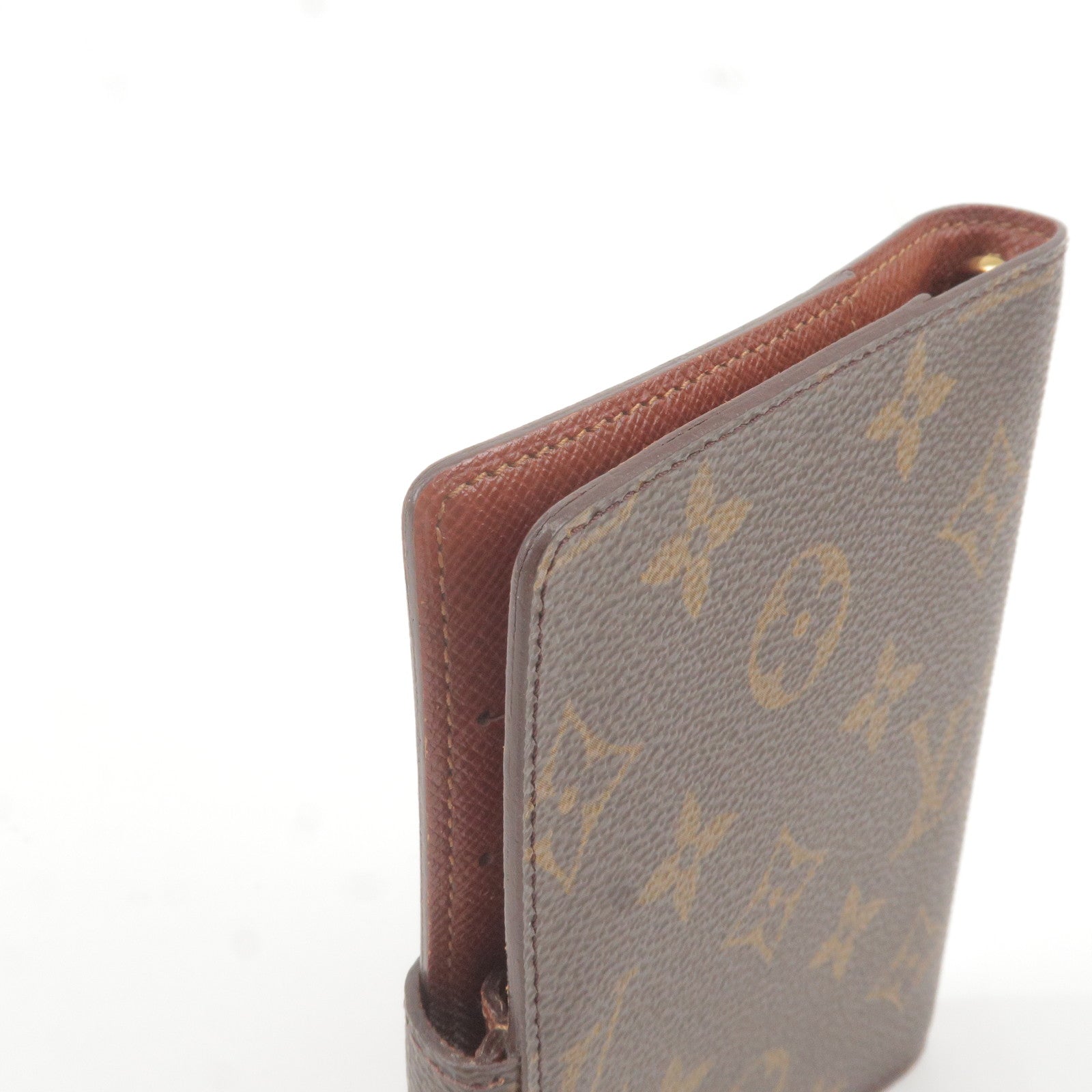 Louis Vuitton Agenda Cover Black Leather Wallet (Pre-Owned)