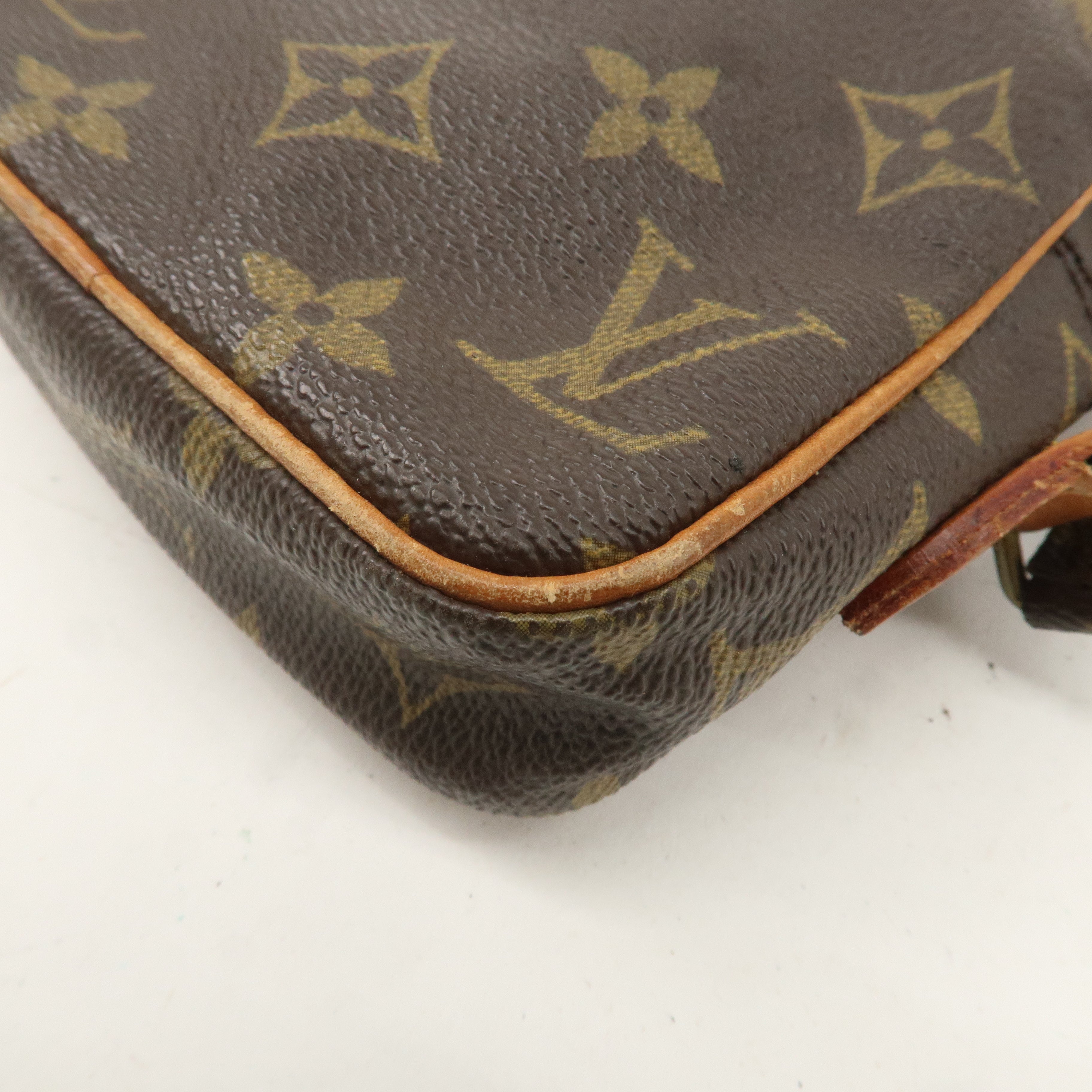 Louis Vuitton Monogram Mini Danube Shoulder Bag Brown M45268