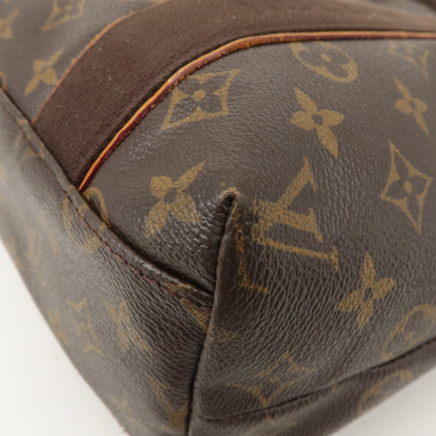 Louis Vuitton Monogram Cabas Beaubourg Tote Bag Brown M53013