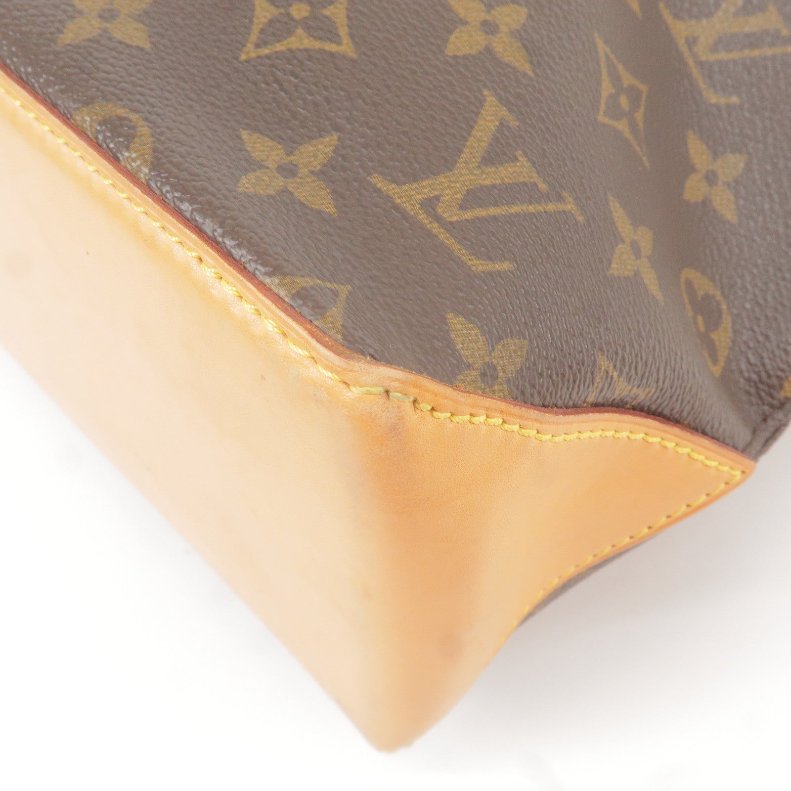Louis Vuitton Monogram LV Cabas Piano Tote Shoulder Bag M51148 