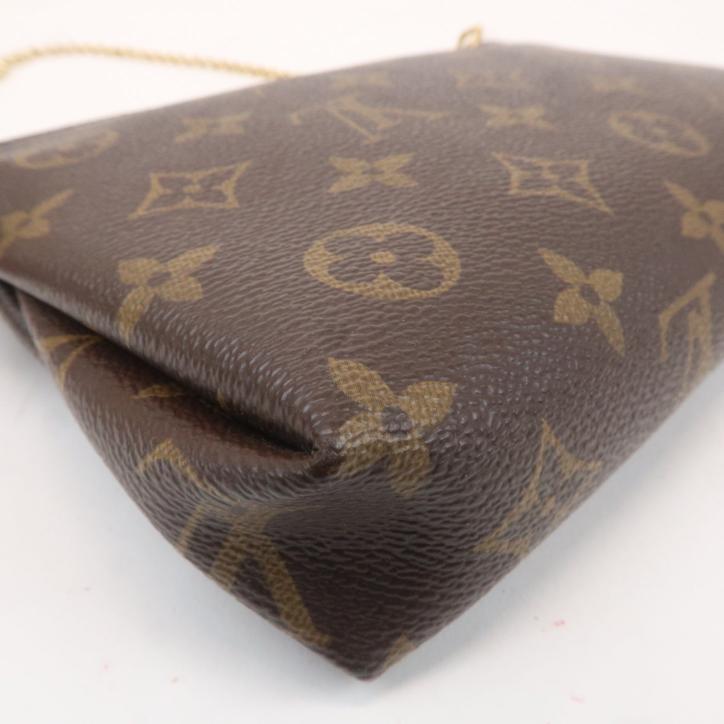 Louis Vuitton Monogram Pallas Clutch 2Way Shoulder Bag Pink M44037