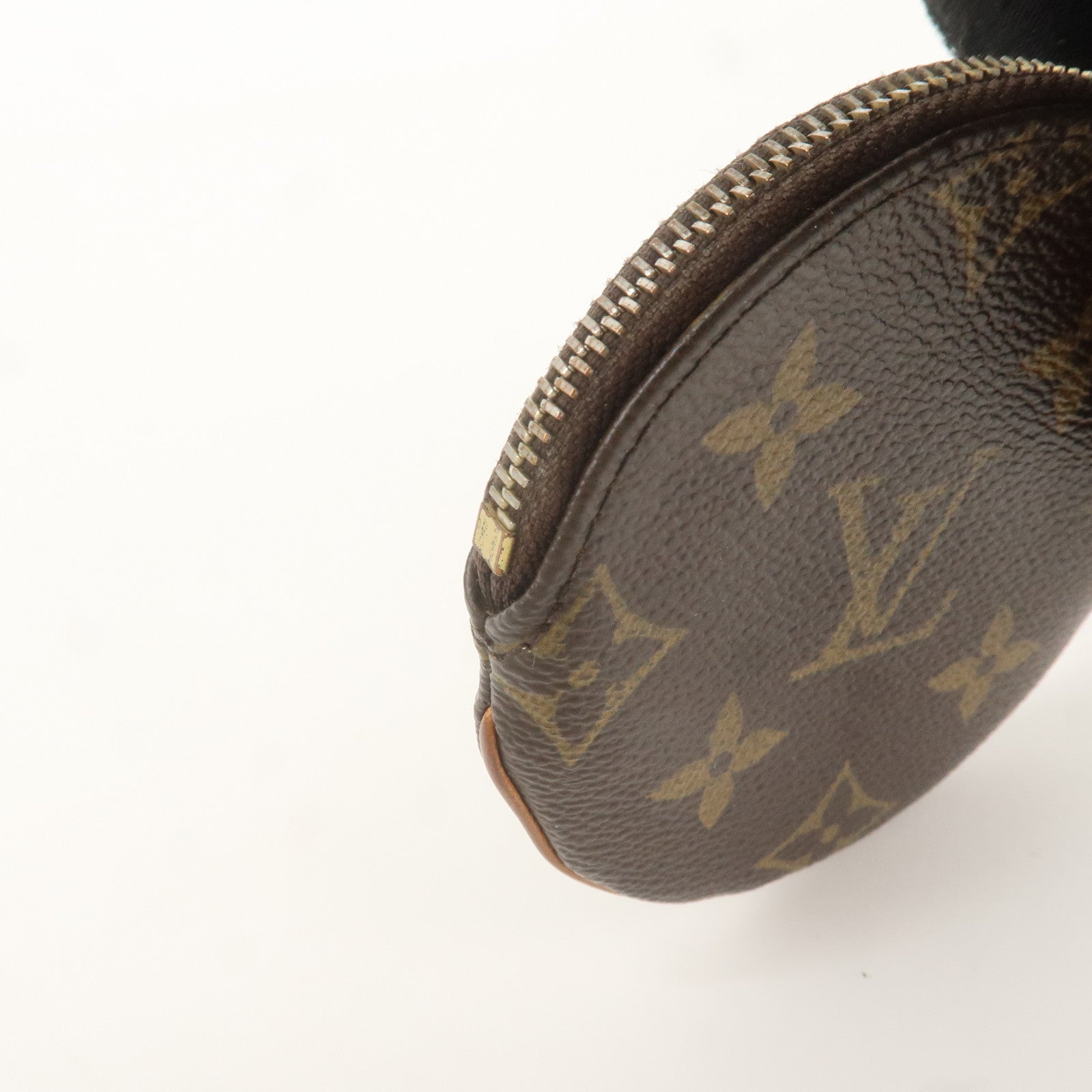 Louis Vuitton Monogram Porte Monnaie Rond Coin Case M61926