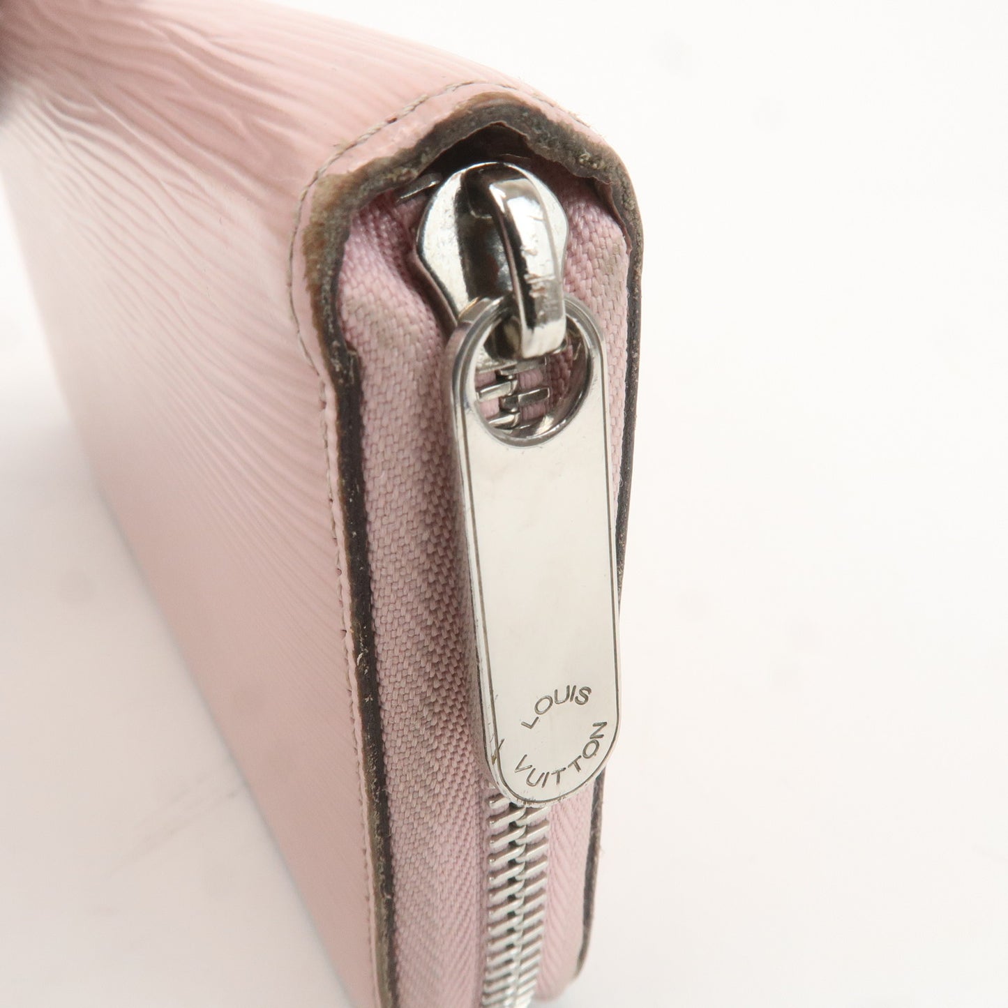 Louis Vuitton Epi Zippy Wallet Long Wallet Rose Ballerine M61863