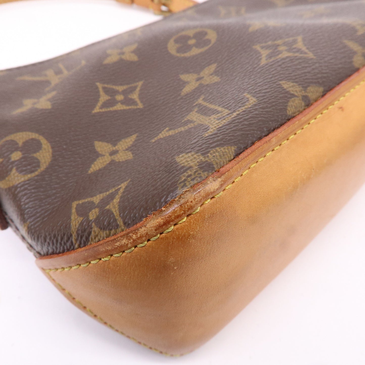 Louis Vuitton Monogram Trotteur Shoulder Bag Brown M51240