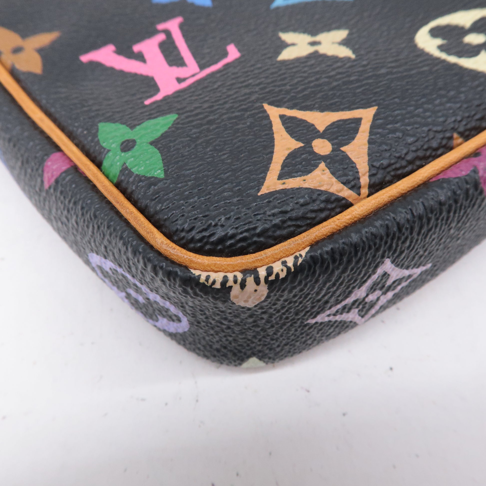 Louis-Vuitton-Monogram-Multicolor-Pochette-Accessoires-Noir-M92648-Used-FS  – dct-ep_vintage luxury Store