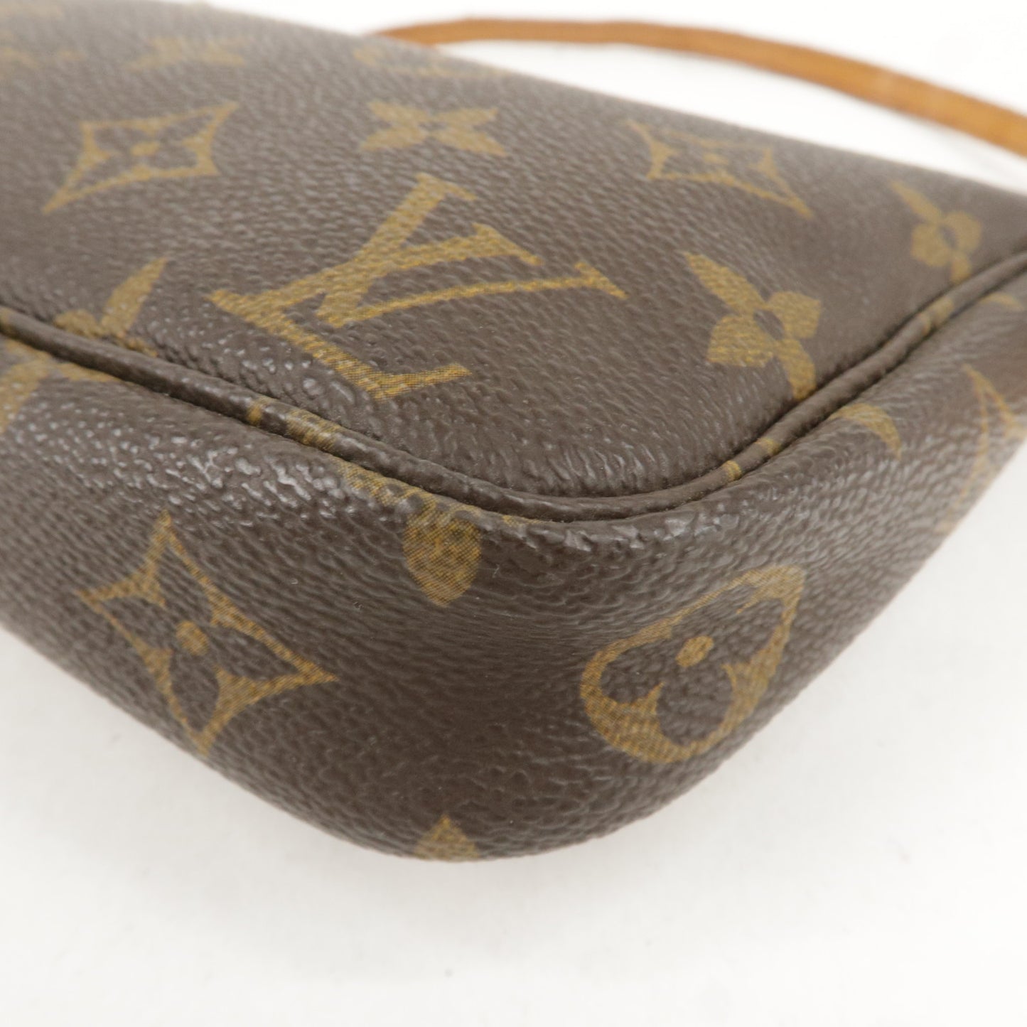 LOUIS VUITTON Monogram Panda Handbag Pochette Accessoires M51981  Brown/450085