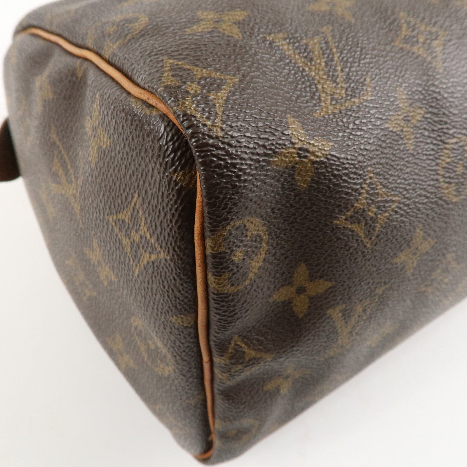 Louis Vuitton Monogram Speedy 25 Hand Bag Boston Bag M41528