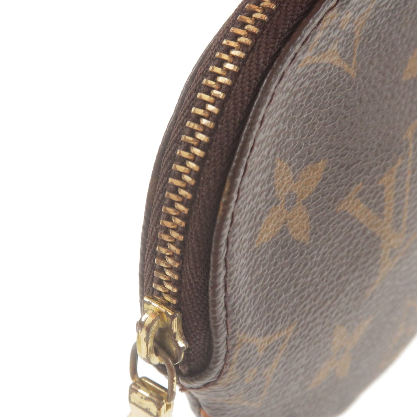 Louis Vuitton Monogram Porte Monnaie Rond Coin Case M61926